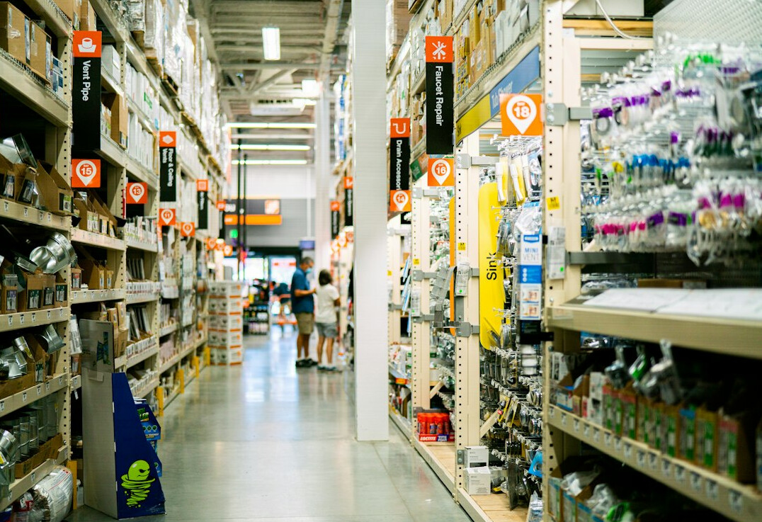 store detective watching customer